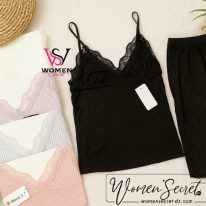Ensemble Bustier panty en coton 1057