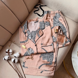 Pyjama Satin Demi-Manche HP394