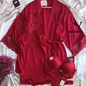 Déshabillé HW10022 Rouge