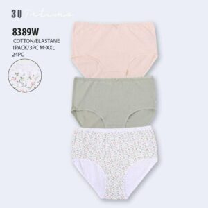 Pack 3 Culottes Coton 8389W