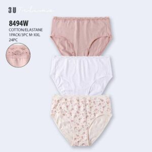 Pack 3 Culottes Coton 8494W