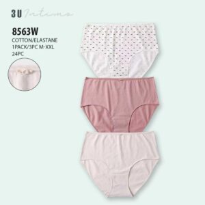 Pack 3 Culottes Coton 8563W