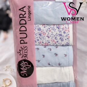 Pack de 5 culottes ( Cotton)  Puddra 5-4