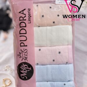 Pack de 5 culottes ( Cotton)  Puddra 5-7