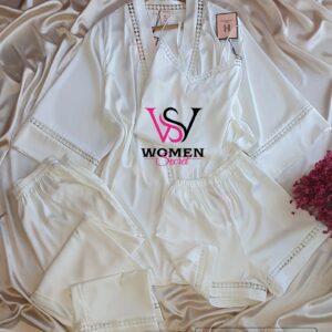Pyjama Satin 3 Piece HP379 HW1060