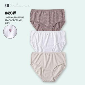 Pack 3 Culottes Coton 8493W