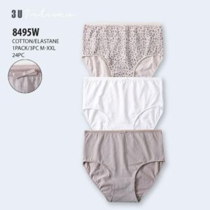 Pack 3 Culottes Coton 8495W