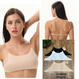 Soutien gorge bandeau avec Bretelles 280006