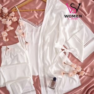 Pyjama Satin 3 Piece HP379 HW1060