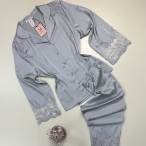 Pyjama Satin HP413 Gris
