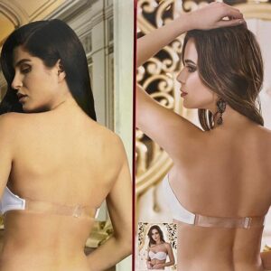 bretelles de soutien-gorge transparentes dos nu