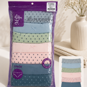 Pack de 7 culottes ( Cotton)  Puddra 7-20