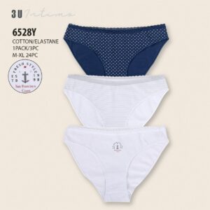 Pack 3 Culottes Coton 6528Y