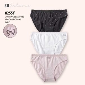 Pack 3 Culottes Coton 8255Y