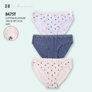 Pack 3 Culottes Coton 8475Y