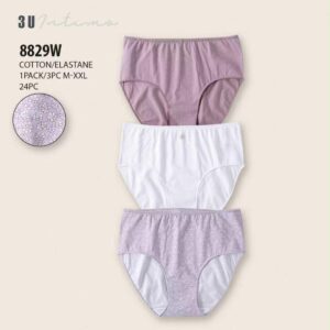 Pack 3 Culottes Coton 8829W