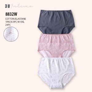 Pack 3 Culottes Coton 8832W