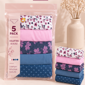 Pack de 5 culottes ( Cotton)  Puddra 5-18