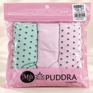 Pack de 3 culottes ( Cotton)  Puddra 3-8