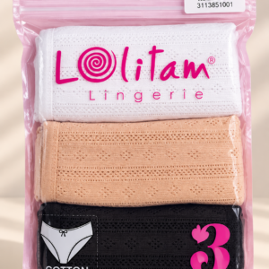 Pack de 3 culottes ( Cotton)  Puddra 3-6