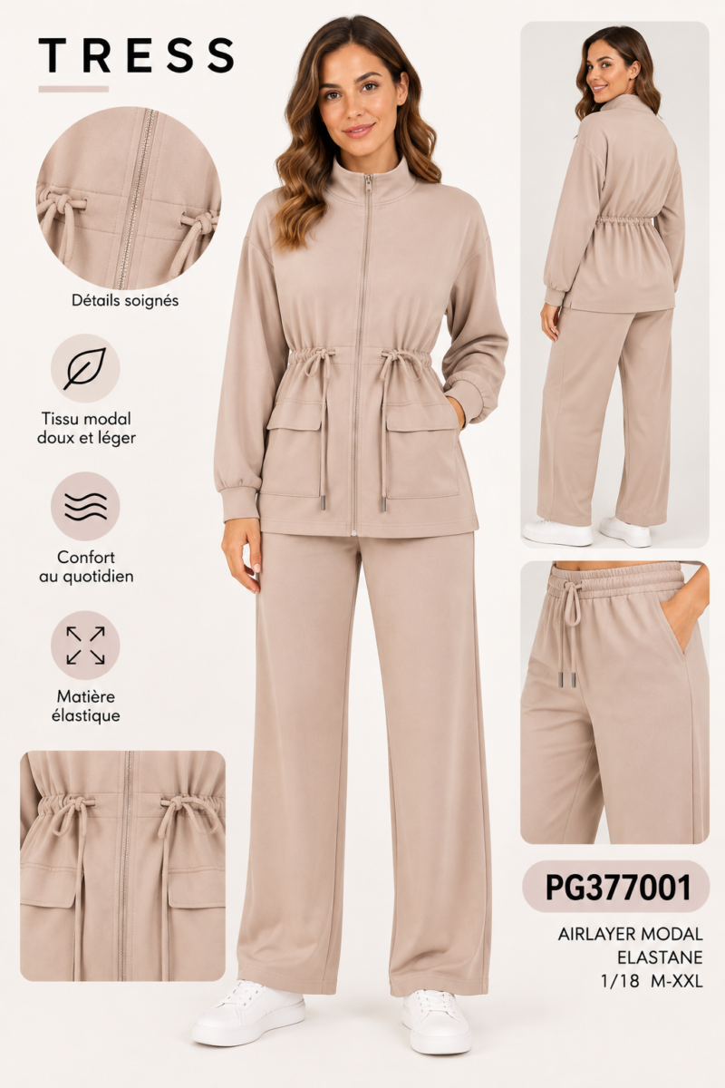 Catalogue mode TRESS en beige intemporel