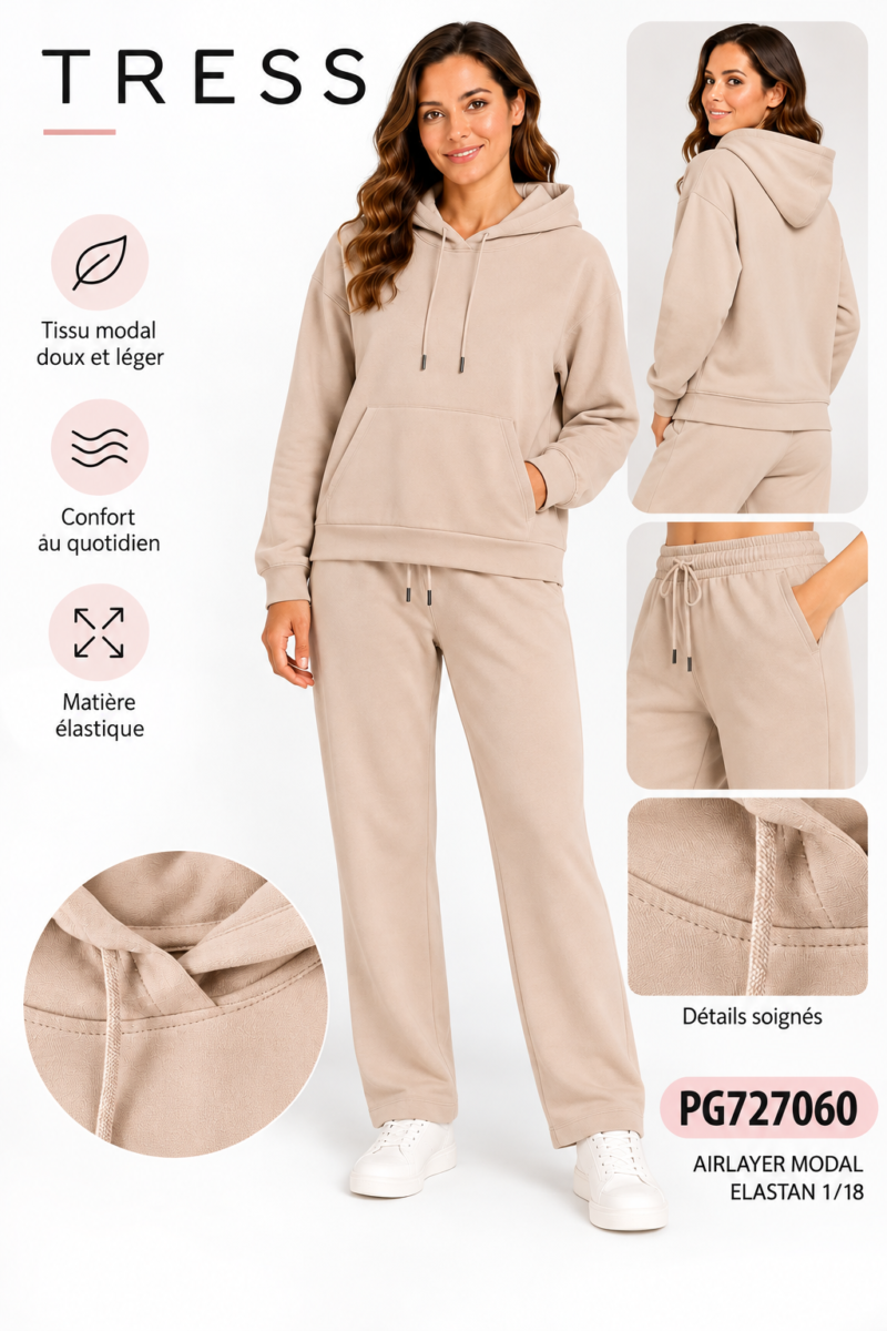 Ensemble détente beige TRESS